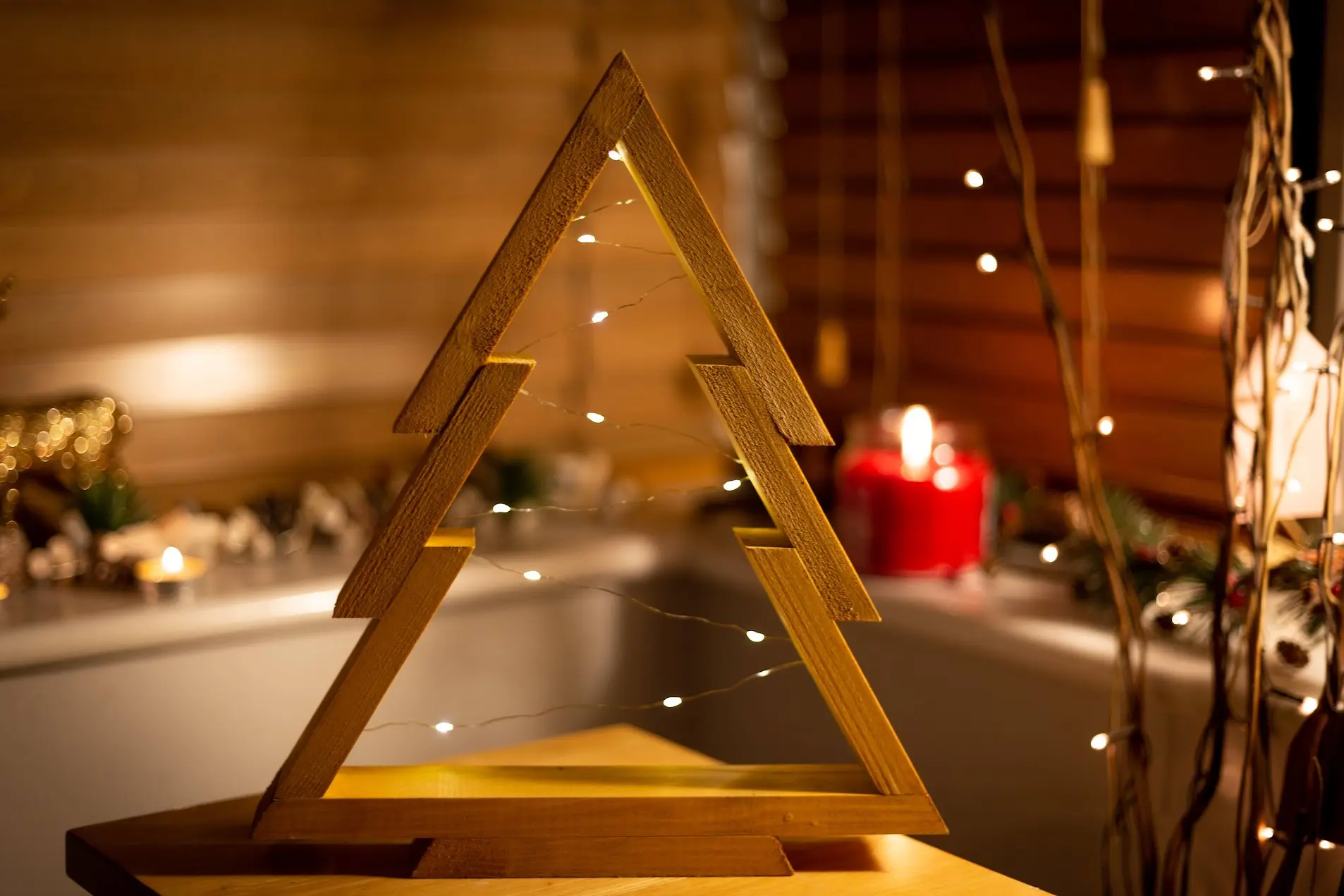 Handmade Wooden Christmas Tree